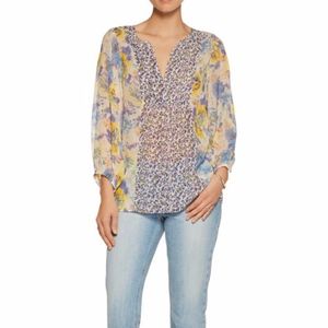 Joie silk floral print top